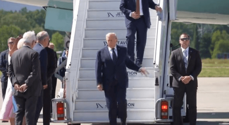 Featured image for Trump mbërrin në Evropë për samitin e G7