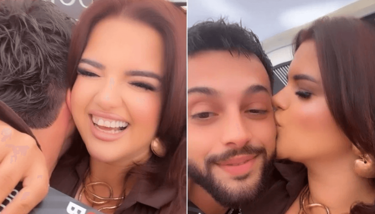 Takim pas një kohe – Gresa Gashi shfaqet krah Gjestit