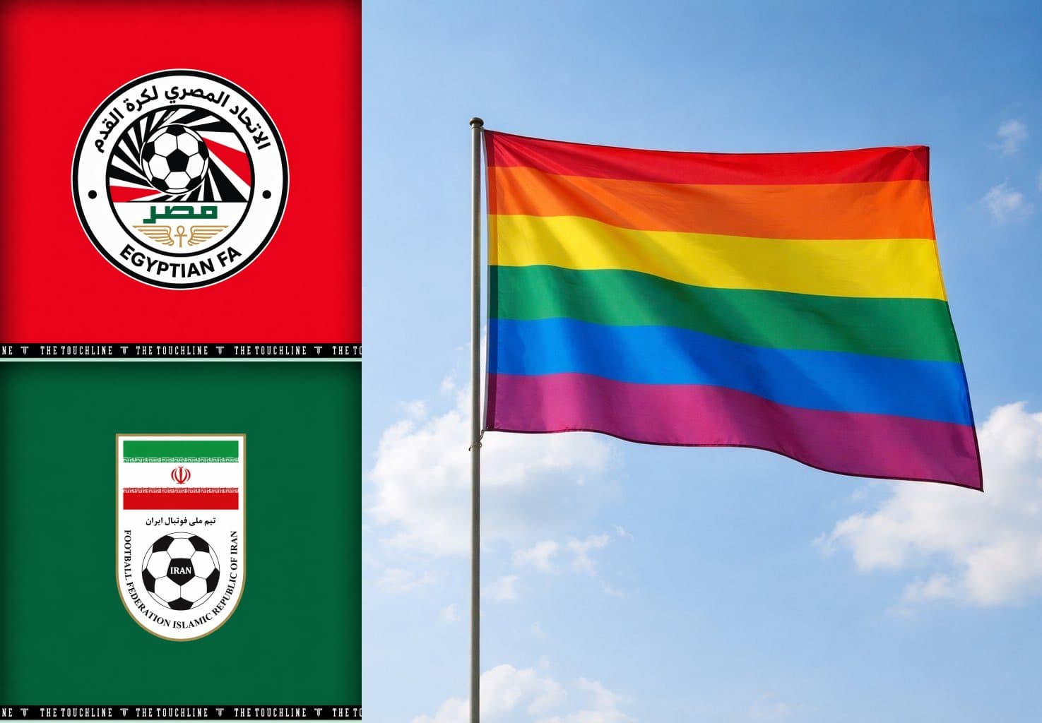 Featured image for FIFA refuzon kërkesën e Egjiptit dhe Iranit për ndalimin e flamujve LGBTQ+