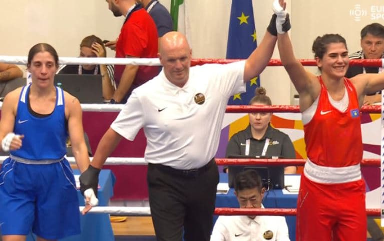 Donjeta Sadiku triumfon bindshëm dhe kalon në finalen e Taranto 2026