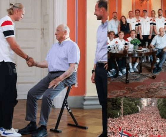 Featured image for Haaland vajton vdekjen e Mbretit Harald V