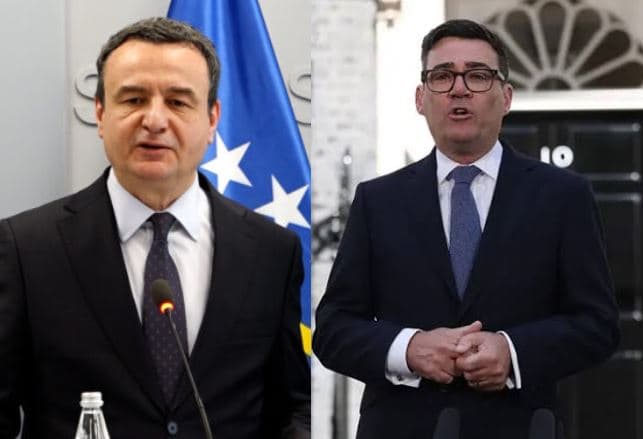 Kryeministri britanik letër Kurtit: Do të avancojmë mbështetjen për Kosovën drejt NATO-s