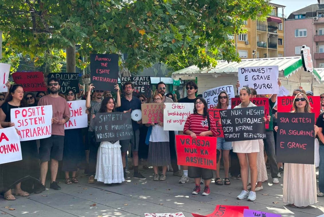 Nis protesta kundër vrasjes së grave