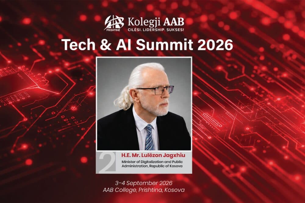 Transformimi digjital i Kosovës në qendër të vëmendjes: Ministri Lulëzon Jagxhiu në AI & Tech Summit 2026