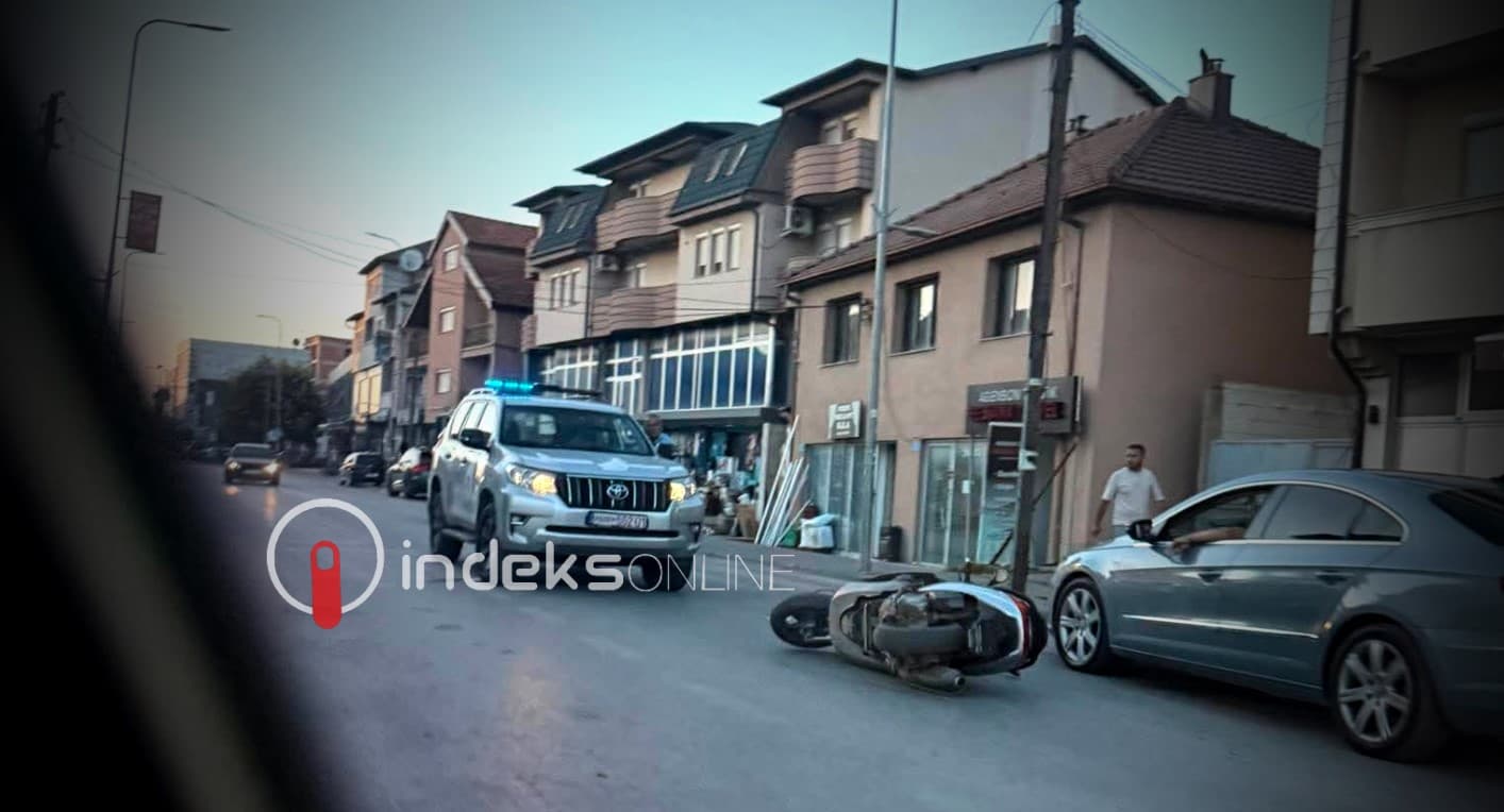 Featured image for Podujevë: Aksidentohet një motoçiklist