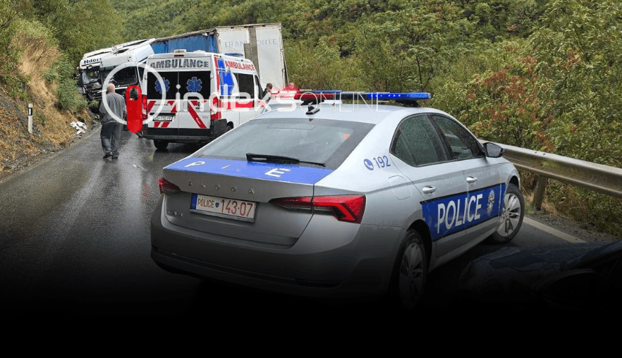 Aksidentohet rëndë një kamion, bllokohet rruga Kaçanik – Hani i Elezit