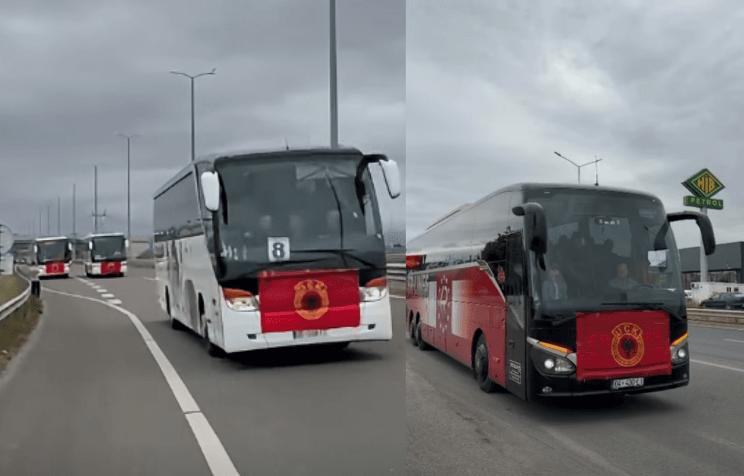 Autobusë me qytetarë nisen nga komunat drejt Prishtinës