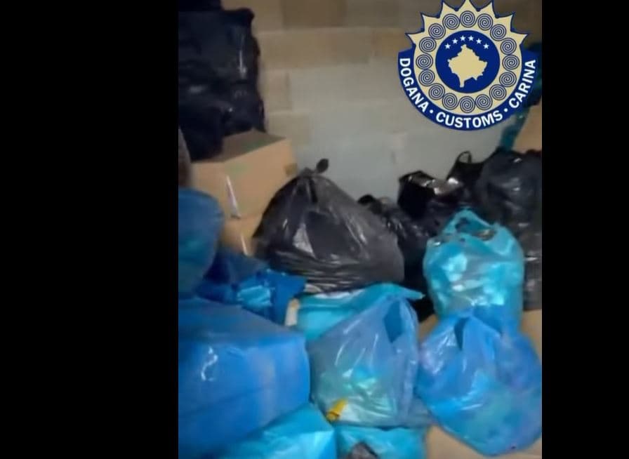 Featured image for Dogana konfiskon 876 kg duhan dhe 118 mijë cigare të dyshuara për kontrabandë në Prizren