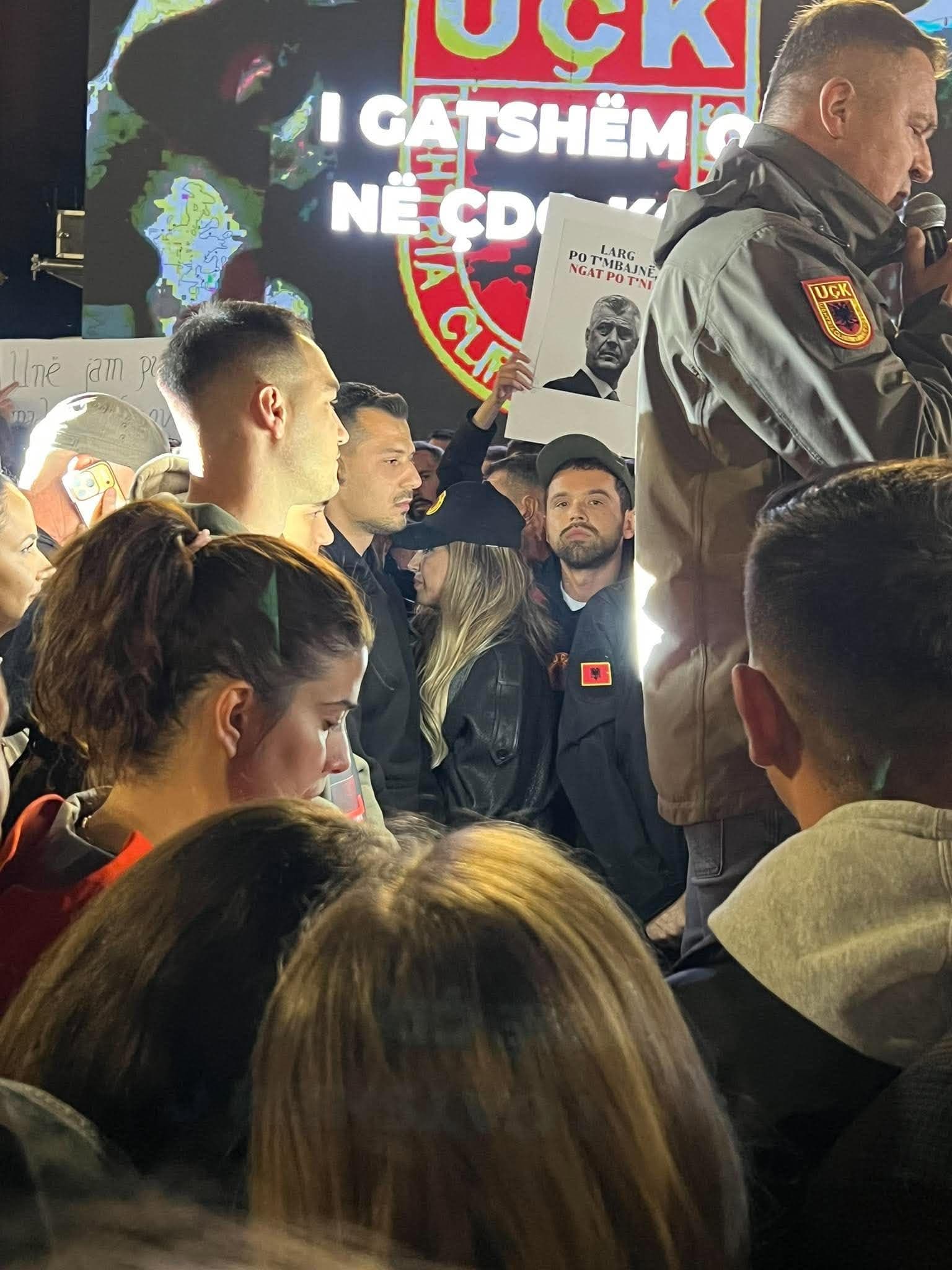 Featured image for Endrit Thaçi dhe Yll Limani pjesë e protestës “Jo në emrin tim”