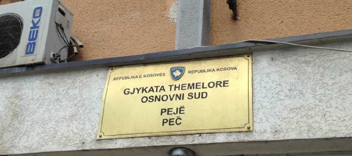 Gjykata në Pejë cakton një muaj paraburgim për të dyshuarin për vrasje të rëndë
