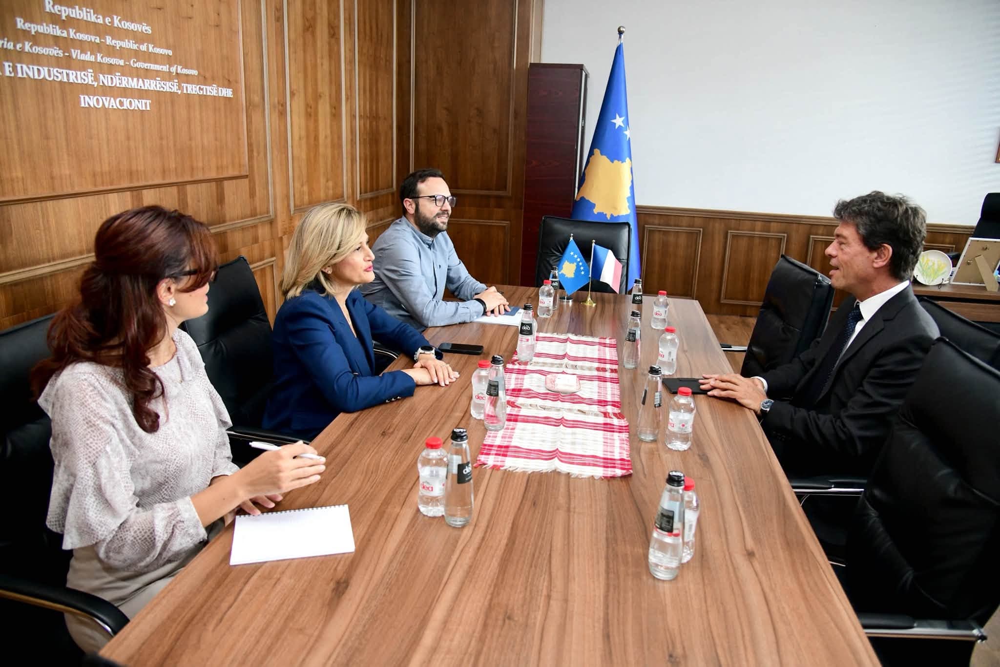 Kusari-Lila priti ambasadorin e ri të Francës, diskutohet për bashkëpunimin ekonomik