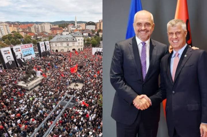 “Liria ka emër” – Edi Rama publikon pamje nga “Marshi për Liri”