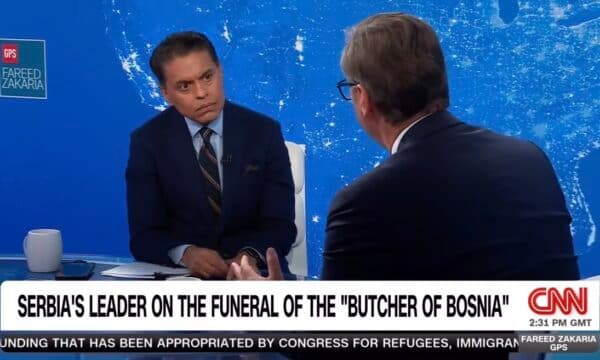 Featured image for Me pamje të civilëve para ekzekutimit, Zakaria i CNN i thotë Vuçiqit se kur Perëndimi mendon për Serbinë, i kujtohen luftërat