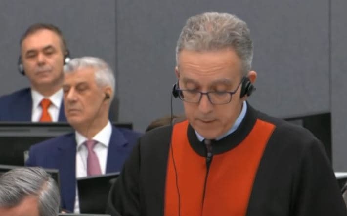 Misetiq publikon fjalën e mbrojtjes së Thaçit: Prokuroria kërkon dënimin e tij për biseda që nuk patën asnjë ndikim real