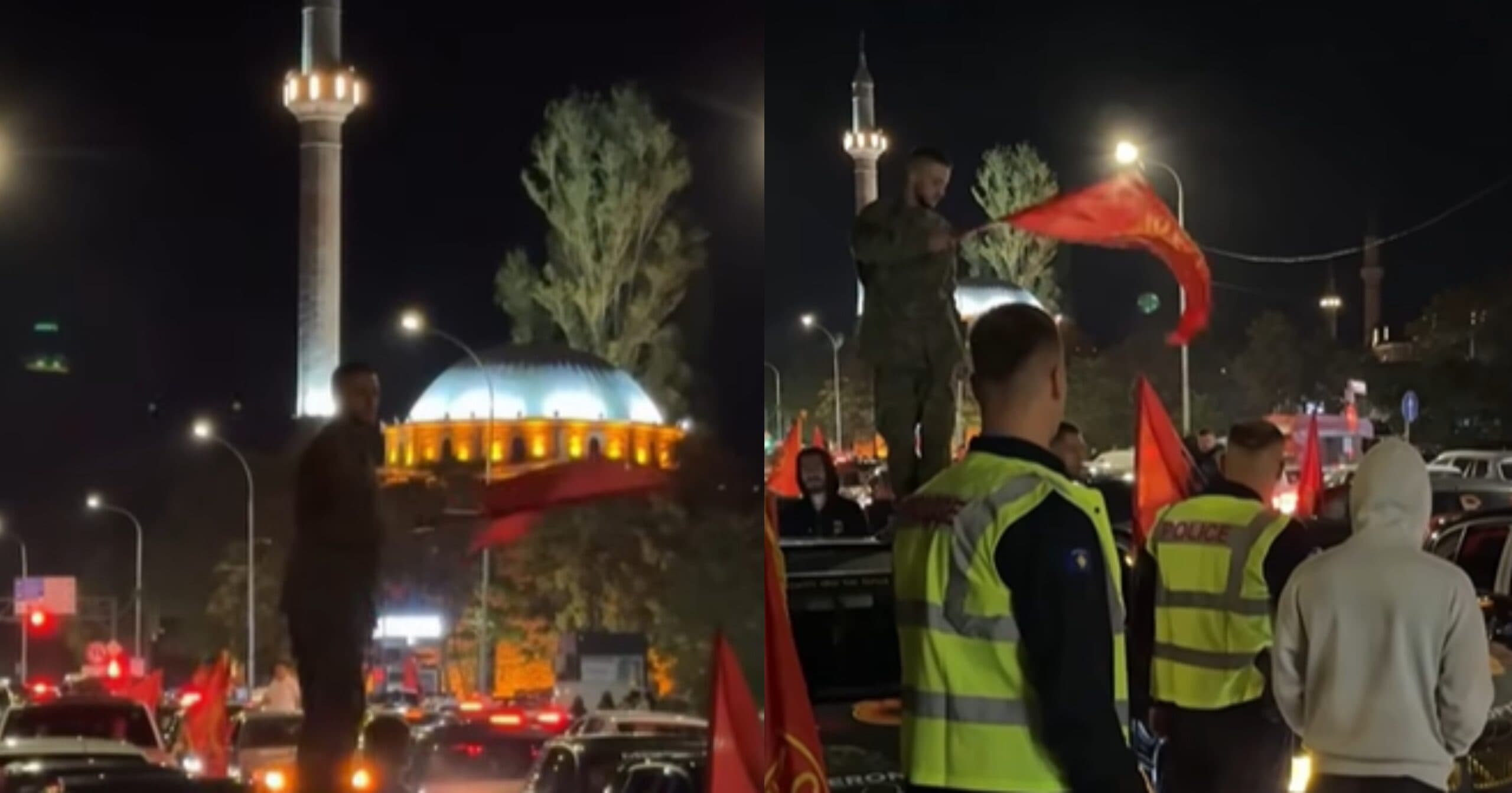 “O Hashim ti ku je, krejt Drenicën këtu e ke” – Drenicakët hipin mbi vetura dhe bllokojnë rrugën ‘Agim Ramadani’, ndërhyn Policia