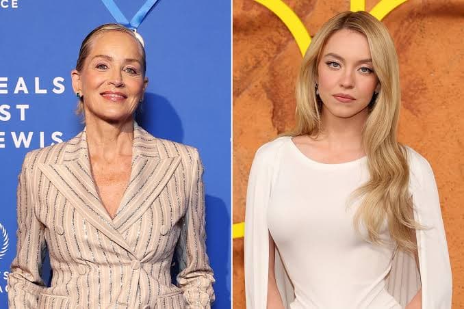 Featured image for Sharon Stone kritikon reklamën e Sydney Sweeney: “Duhet të marrë përgjegjësi”