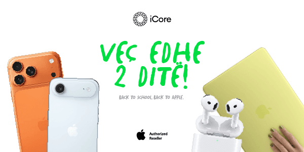 Vetëm edhe dy ditë, mund të përfitoni nga ofertat Back to School në iCore