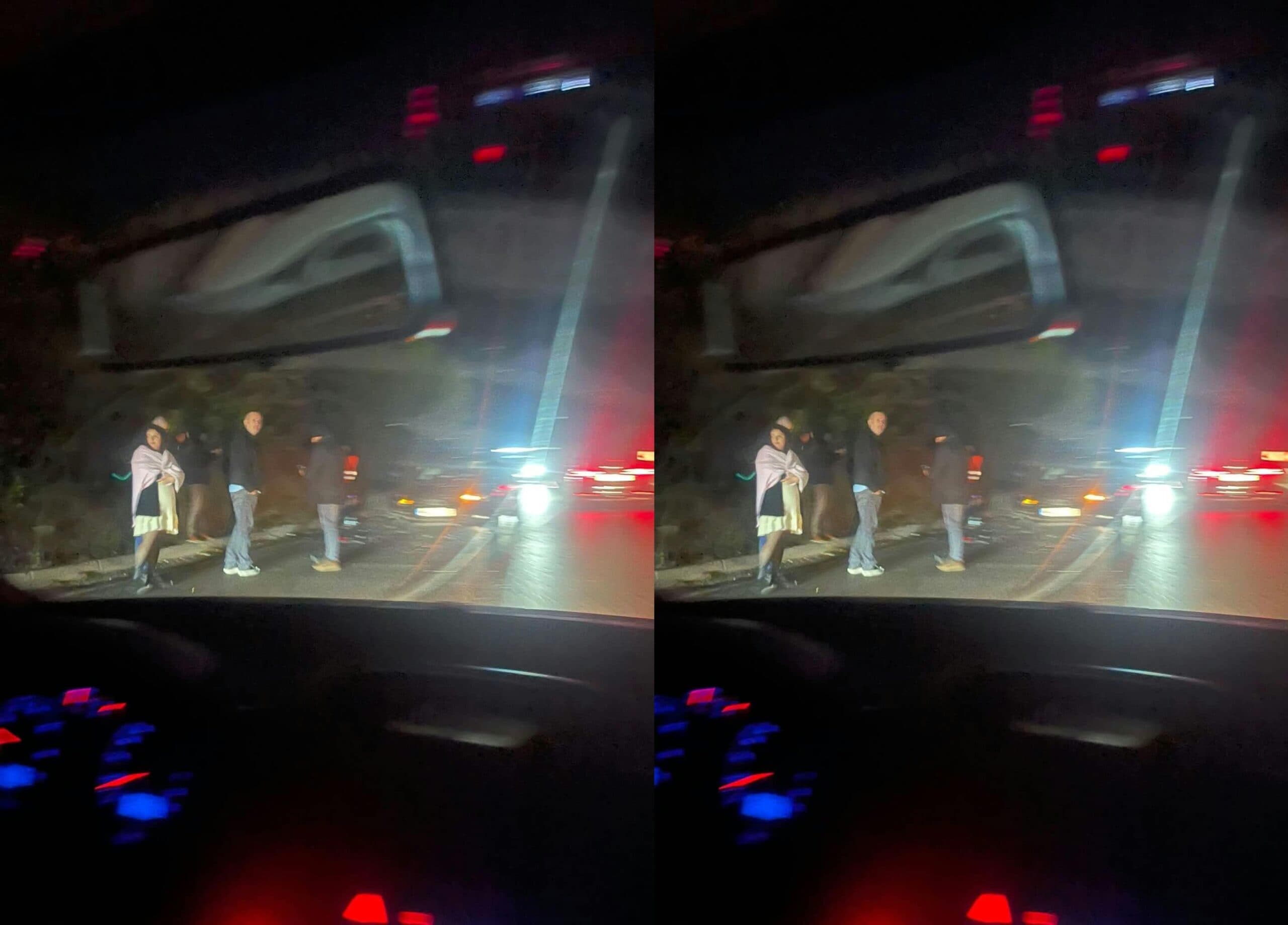 Aksident trafiku në rrugën Prishtinë-Gjilan