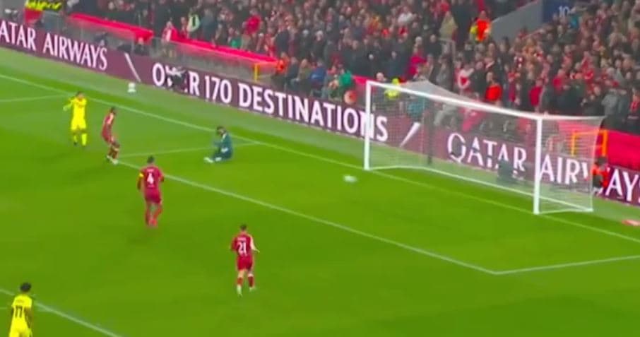 Çfarë gafe nga mbrojtja e Liverpoolit, Villarreali në epërsi