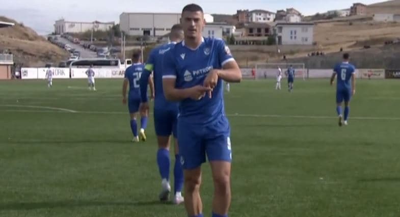 Featured image for GOOOL! Ibishi shënon gol për Malishevën ndaj Prishtinës