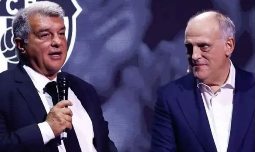 Laporta i del në mbrojtje Tebasit pas përplasjeve të tij me Real Madridin