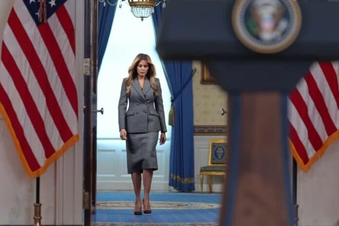 Featured image for Melania Trump siguron armëpushim mes Rusisë dhe Ukrainës në qytetin e pushtuar Oleshky