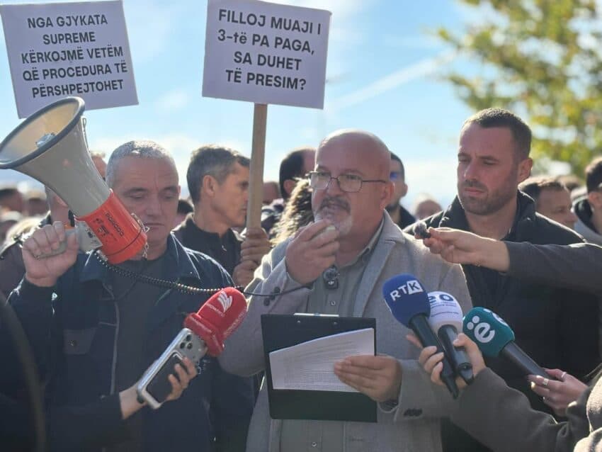 Nis protesta e punëtorëve të NPB-së për mospagesën e pagave