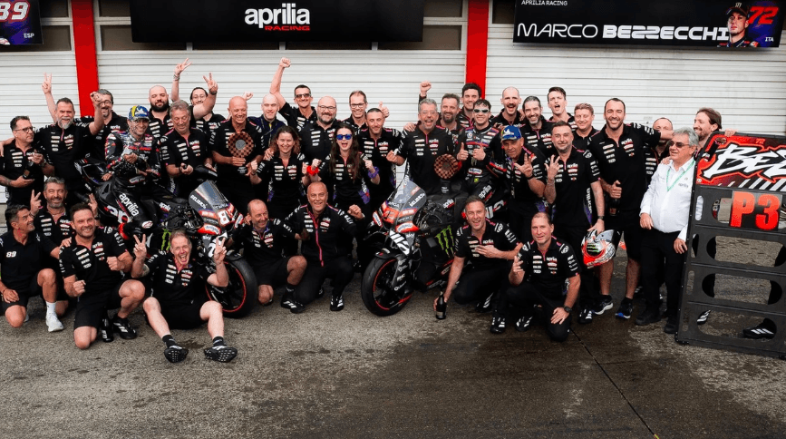 Featured image for Podium i dyfishtë për Aprilia Racing në Çmimin e Madh të Japonisë