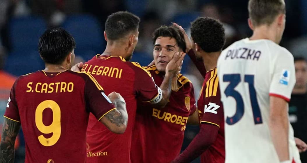 Featured image for Roma fiton ndaj Genoas, dy futbollistë shënojnë golat e parë për këtë sezon