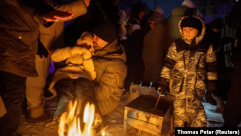 Featured image for Zelensky: Rusia synon ta fusë Ukrainën në errësirë të plotë