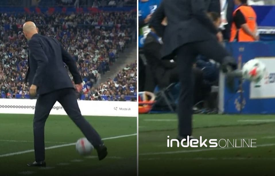 Featured image for Zidane i jashtëzakonshëm, pati dy kontrolle të topit mbrëmë gjatë ndeshjes