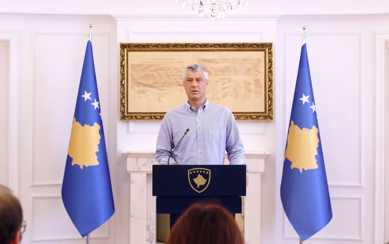 Thaçi uron partitë politike dhe qytetarët për votimin e dinjitetshëm dhe demokratik