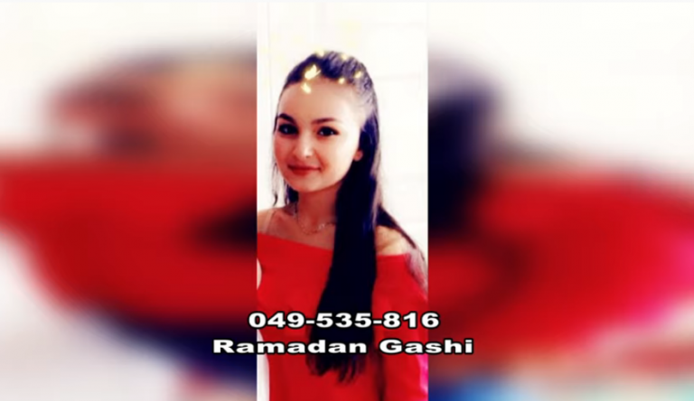 Familja Gashi kërkon Blerinën 18 vjeçare