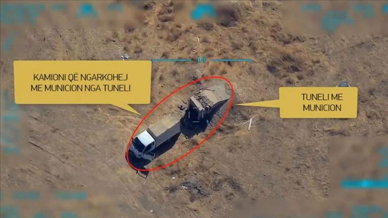 Ushtria turke shkatërron kamionin që furnizonte terroristët me municion